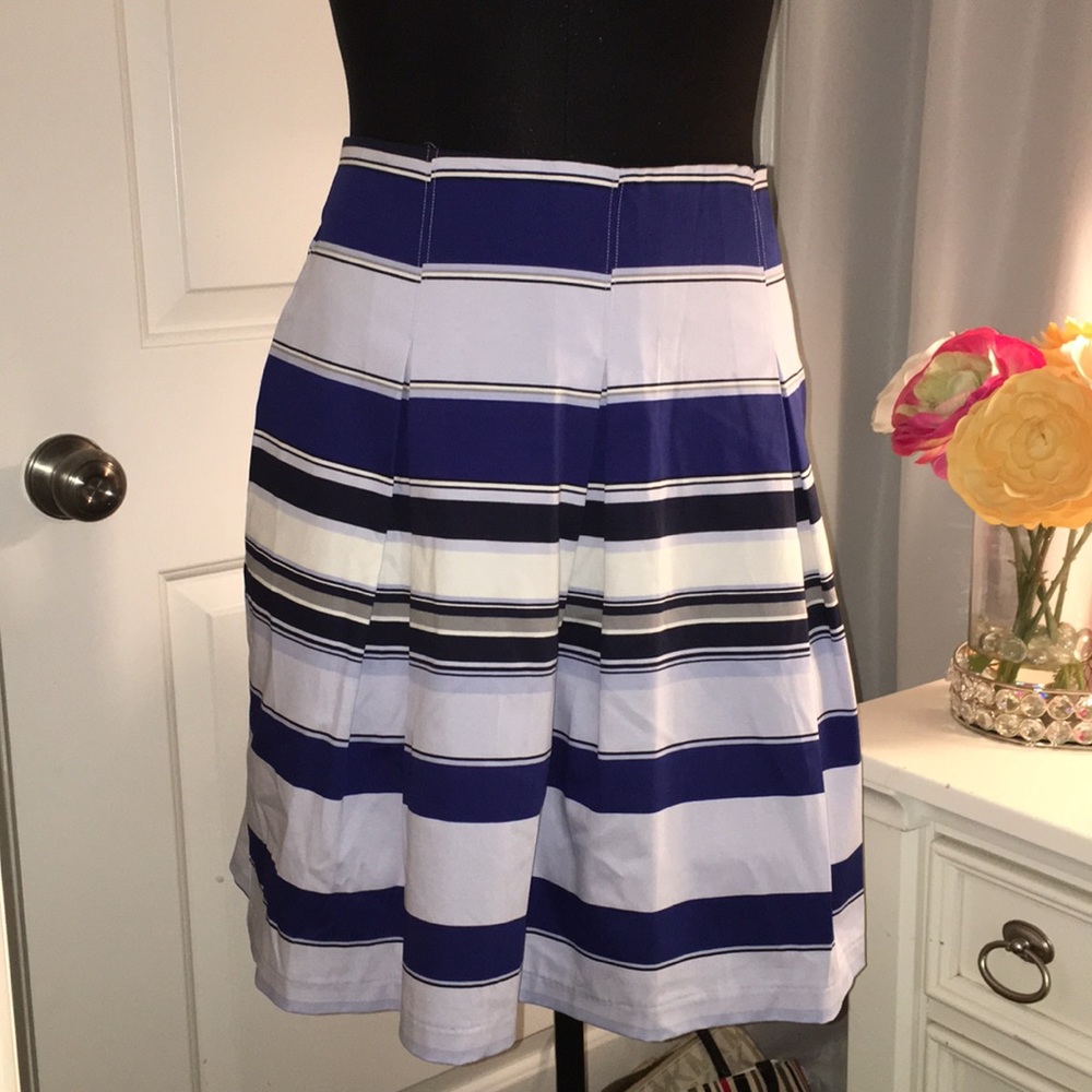 New!NYC Stripe Flare Skirt